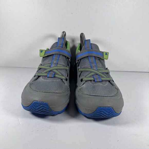 Merrell Hydro 2 Grey/Blue Outdoor Trail Water Shoes Hook and Loop Boys 6W - Picture 2 of 8